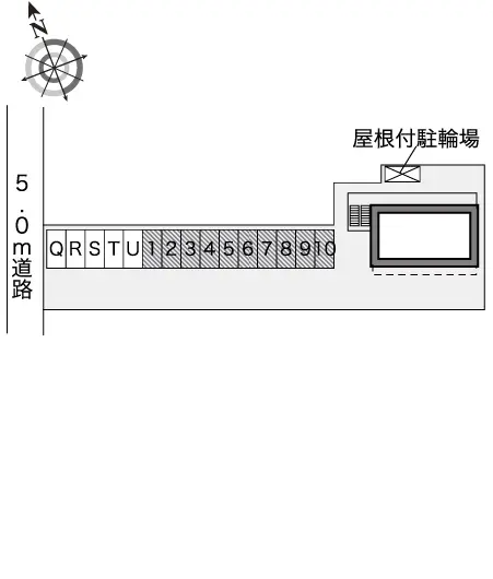 ★手数料０円★知立市桜木町　月極駐車場（LP）